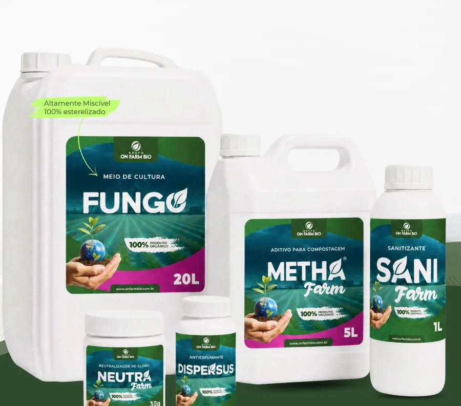 Embalagens do Kit Methafarm