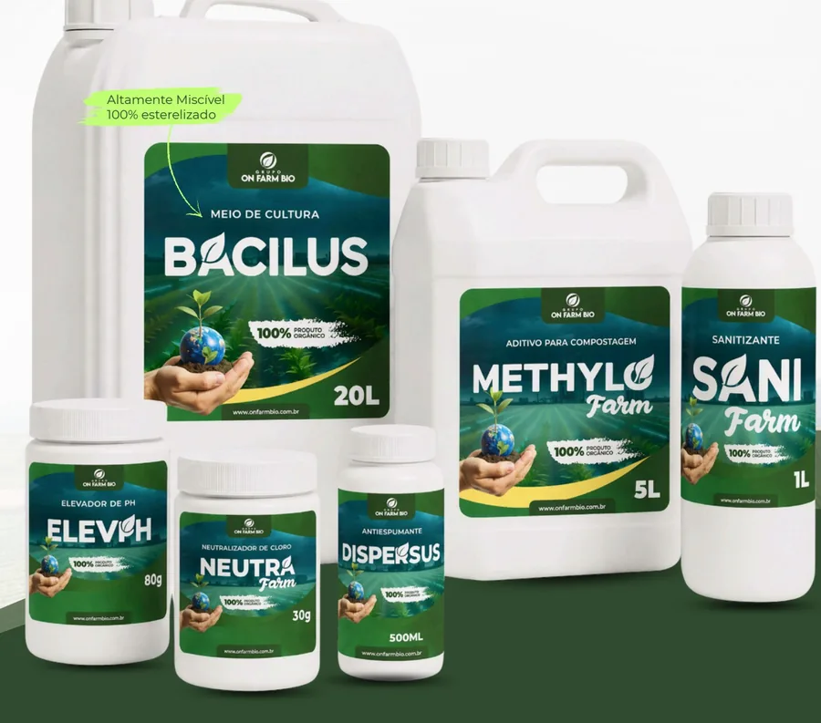Embalagens do Kit Methylofarm