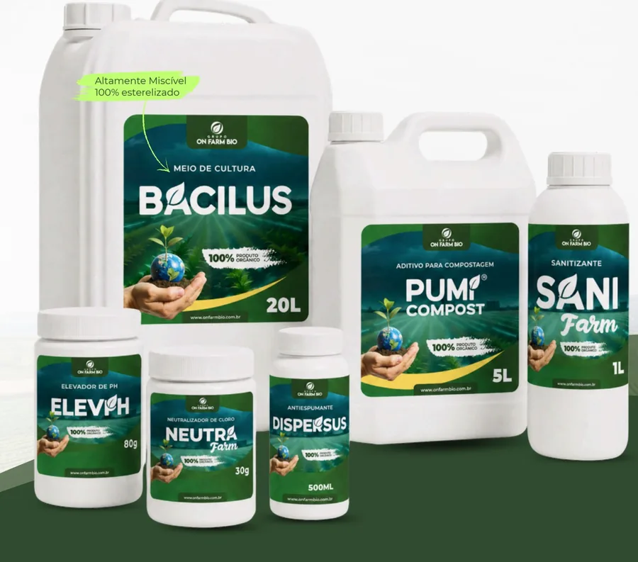 Embalagens do Kit Pumicompost