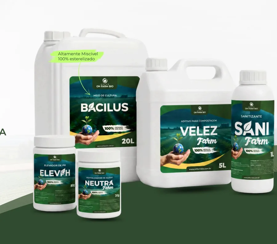 Embalagens do Kit Velezfarm