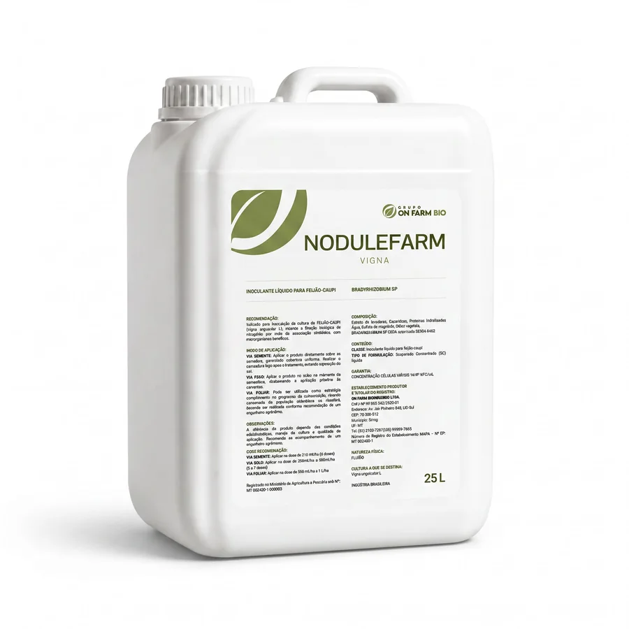 Embalagem do NoduleFarm Vigna